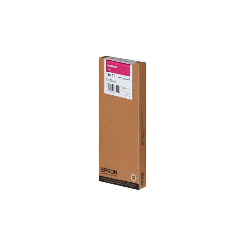 CARTUCCIA ORIGINALE PIGMENTATO EPSON T6143 C13T614300 MAGENTA Stylus Pro 4400
