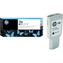 CARTUCCIA ORIGINALE HP 728K 728XL BK F9J68A NERO OPACO PIGMENTATO Designjet T730 T830 300ML