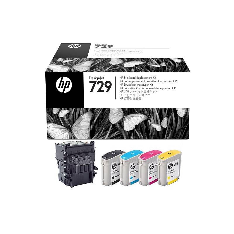 TESTINA DI STAMPA ORIGINALE HP F9J81A HP 729 4 COLORI Designjet T730 T830