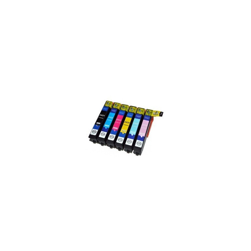 CARTUCCIA COMPATIBILE EPSON EXPRESSION PHOTO XP 750 GIALLO 24XL T2434 C13T24344012