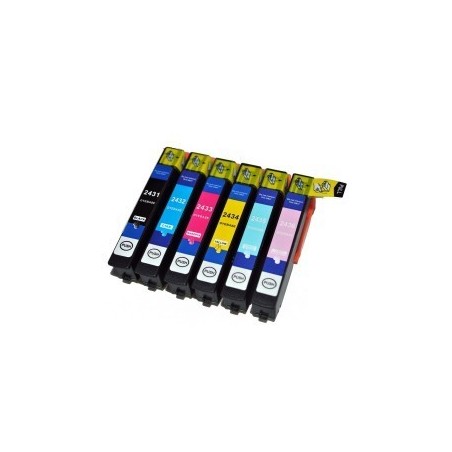 CARTUCCIA COMPATIBILE EPSON EXPRESSION PHOTO XP 750 GIALLO 24XL T2434 C13T24344012