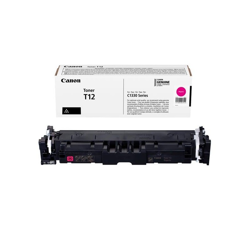 TONER ORIGINALE CANON 5096C006 T12 I-SENSYS X C1333i C1333P MAGENTA 5.3k
