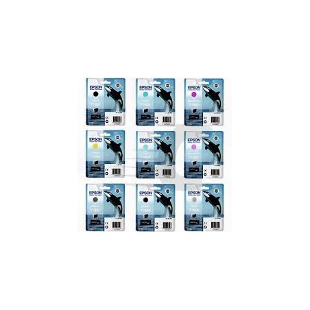 CARTUCCIA ORIGINALE EPSON ORCA T7609 C13T76094010 NERO CHIARO CHIARO SureColor SC-P600