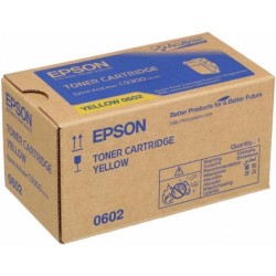 TONER ORIGINALE EPSON ACULASER C9300 GIALLO C13S050602 S050602