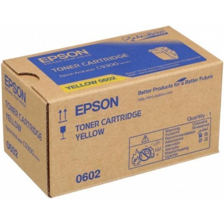TONER ORIGINALE EPSON ACULASER C9300 GIALLO C13S050602 S050602