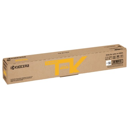 TONER ORIGINALE KYOCERA 1T02P3ANL0 TK-8115Y TK8115Y ECOSYS M8124 M8130 GIALLO 6K