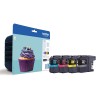 MULTIPACK CARTUCCE ORIGINALI BROTHER DCP-J4110 LC123VALBP BK CY YL MA