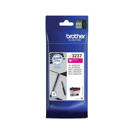 CARTUCCIA ORIGINALE BROTHER LC3237M LC-3237M MAGENTA MFC-J6945DW 1.5K