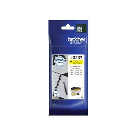 CARTUCCIA ORIGINALE BROTHER LC3237Y LC-3237Y GIALLO MFC-J6945DW 1.5K