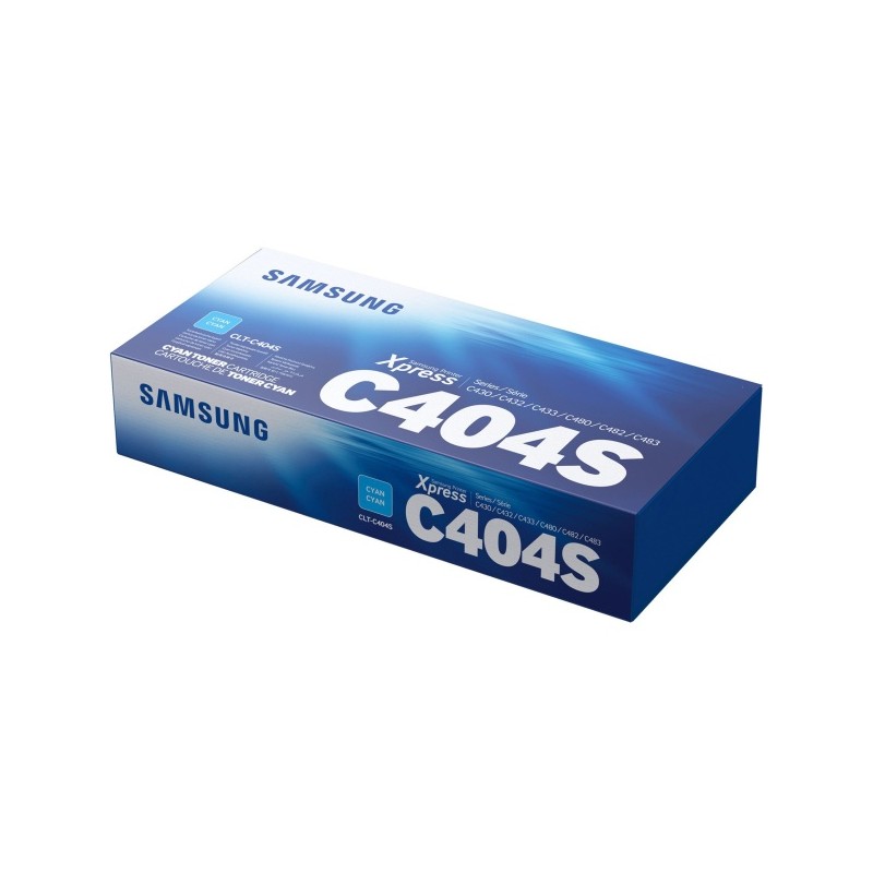 TONER ORIGINALE SAMSUNG CLT-C404S Xpress C430 C480 CIANO 1K ST966A