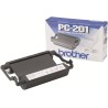NASTRO ROTOLO TRASFERIMENTO TERMICO ORIGINALE BROTHER PC201 INTELLIFAX1010