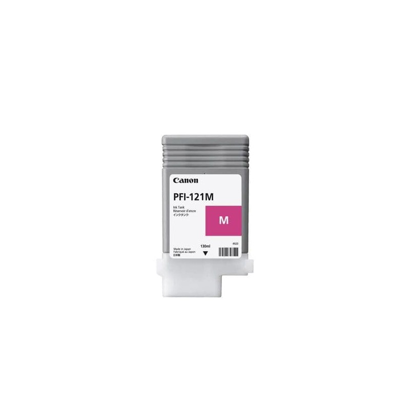 CARTUCCIA ORIGINALE CANON 6267C001AA  6267C001 PFI121 PFI-121M MAGENTA 130ML TM255 TM350 TM355