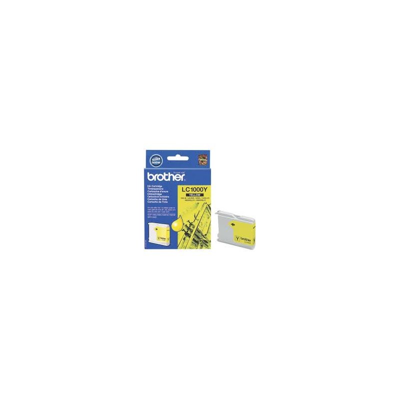 CARTUCCIA ORIGINALE BROTHER LC1000Y LC-1000Y DCP-130C GIALLO 400copie