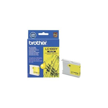 CARTUCCIA ORIGINALE BROTHER LC1000Y LC-1000Y DCP-130C GIALLO 400copie