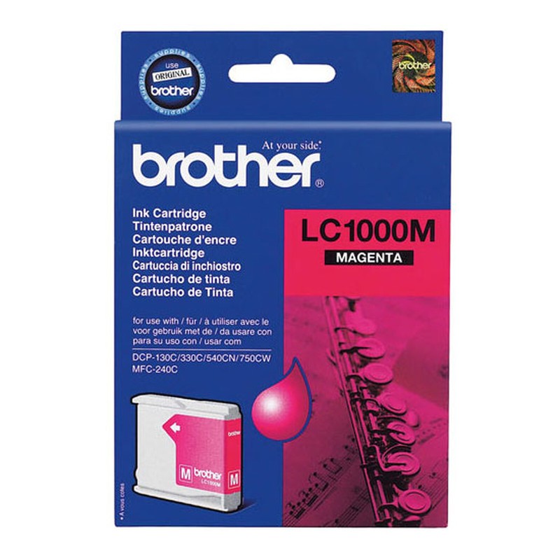 CARTUCCIA ORIGINALE BROTHER LC1000M LC-1000M DCP-130C MAGENTA 400copie