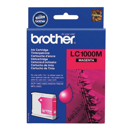 CARTUCCIA ORIGINALE BROTHER LC1000M LC-1000M DCP-130C MAGENTA 400copie
