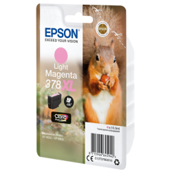 CARTUCCIA ORIGINALE EPSON C13T37964010 378XL LIGHT MAGENTA Photo HD XP-15000 T3796