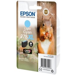 CARTUCCIA ORIGINALE EPSON C13T37954010 378XL Photo HD XP-15000 T3795 LIGHT CIANO