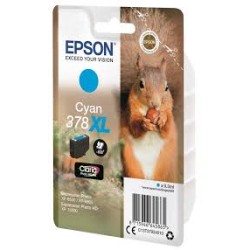 CARTUCCIA ORIGINALE EPSON C13T37924010 378XL CIANO Photo HD XP-15000 T3792
