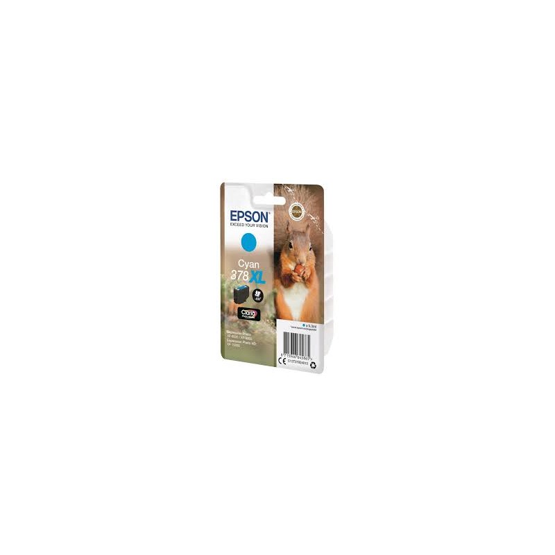 CARTUCCIA ORIGINALE EPSON C13T37924010 378XL CIANO Photo HD XP-15000 T3792