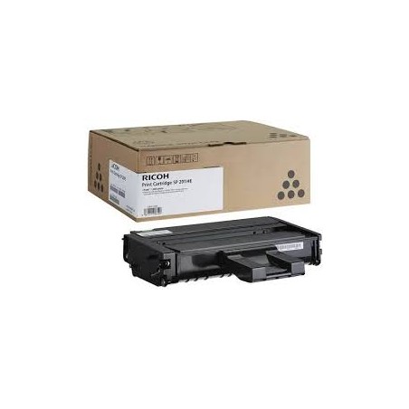 TONER ORIGINALE RICOH AFICIO SP201 SP211 SP203 SP213 407254 NERO 2.6K