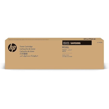 TONER ORIGINALE SAMSUNG CLP 680 CLX6260 CLT-M506L MAGENTA SU305A