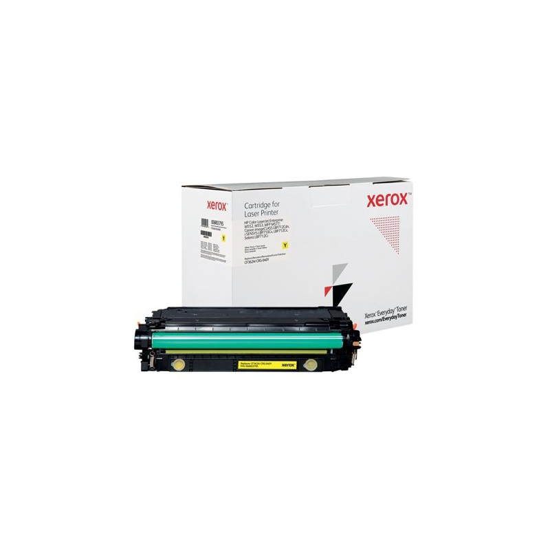 Toner ORIGINALE XEROX EVERYDAY 006R03795 HP Color LaserJet Enterprise Flow MFP M577 CF362A 508A GIALLO
