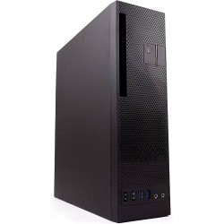 CASE Coolbox T360 Slim MicroATX Tower ALIMENTATORE CoolBox 300TBZ TFX USB-A 3.0 e audio