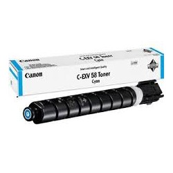 TONER ORIGINALE CANON 3764C002 CEXV58 C-EXV58 CIANO IMAGERUNNER ADVANCE DX-C5800