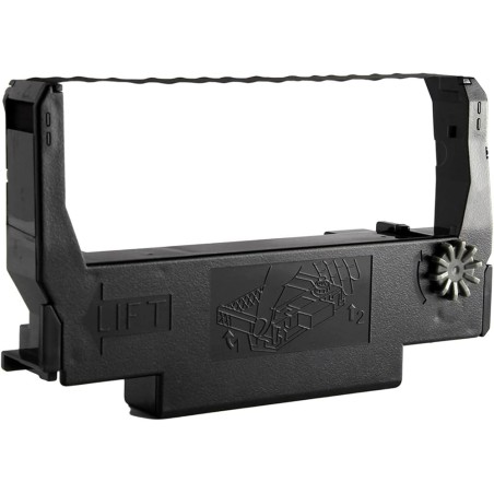 NASTRO MATRICE DI PUNTI COMPATIBILE EPSON ERC38 ERC34 ERC30 TM-U300 NERO C43S015374