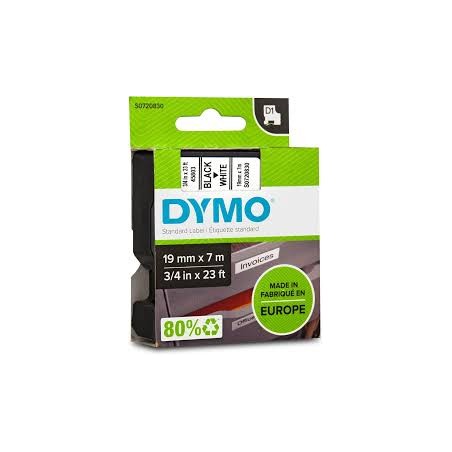 NASTRO ETICHETTE ORIGINALE D1 45803 S0720830 larghezza 19 mm x 7 metri