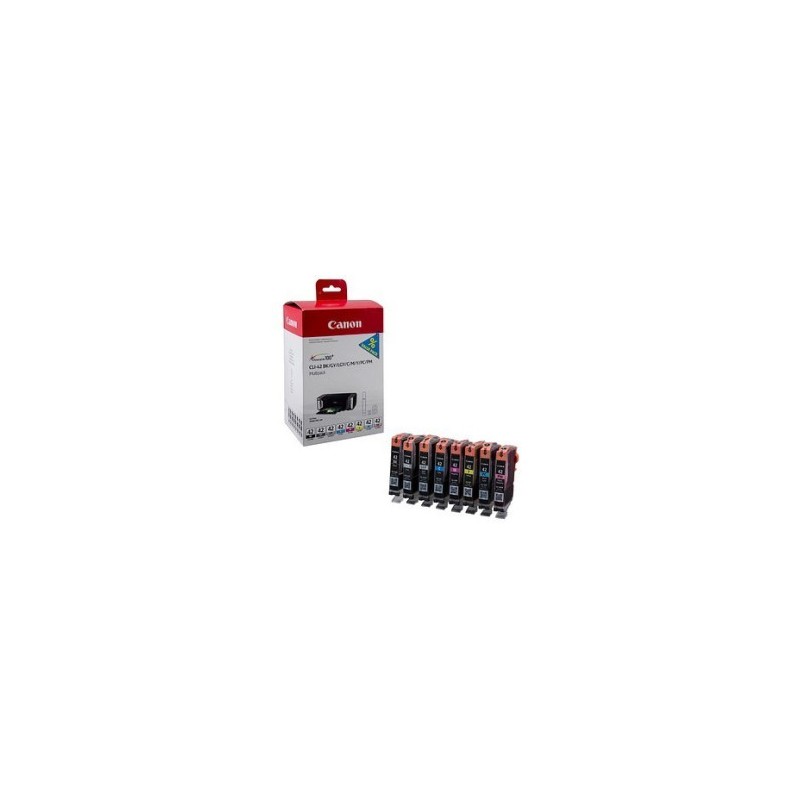 MULTIPACK 08 CARTUCCIA ORIGINALE CANON 6384B010 Pixma Pro 100 6391B001