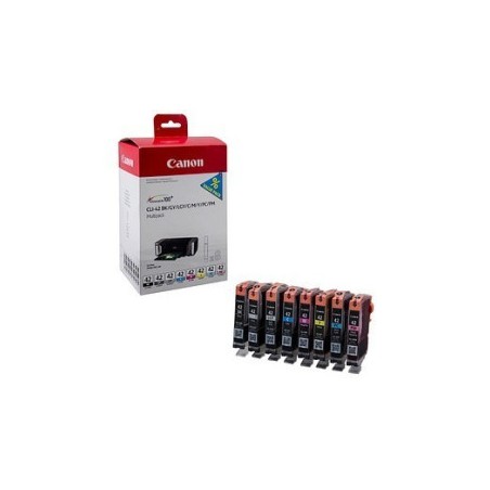 MULTIPACK 08 CARTUCCIA ORIGINALE CANON 6384B010 Pixma Pro 100 6391B001