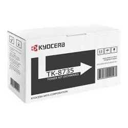 TONER ORIGINALE KYOCERA TK8735 TK-8735K NERO 1T02XN0NL0 TASKALFA 7052CI