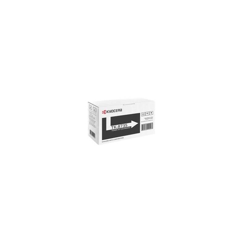 TONER ORIGINALE KYOCERA TK8735 TK-8735K NERO 1T02XN0NL0 TASKALFA 7052CI