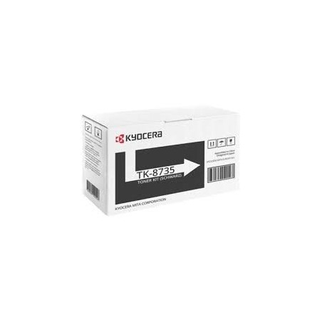 TONER ORIGINALE KYOCERA TK8735 TK-8735K NERO 1T02XN0NL0 TASKALFA 7052CI