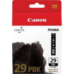 CARTUCCIA ORIGINALE CANON PRO1 4869B001 PGI29PBK PGI-29PBK NERO FOTO