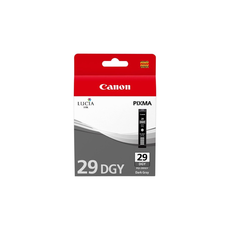 CARTUCCIA ORIGINALE CANON PRO1 4870B001 PGI29DGY PGI-29DGY GRIGIO SCURO