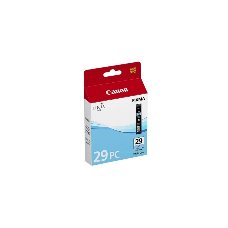 CARTUCCIA ORIGINALE CANON PRO1 4876B001 PGI29PC PGI-29PC CIANO FOTO