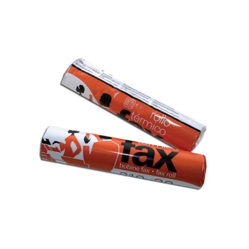 ROTOLO CARTA TERMICA FABRISA PER FAX 210X30X12 mm 30metri 16182