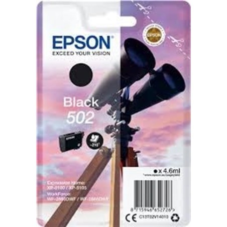 CARTUCCIA ORIGINALE C13T02V14010 BINOCOLO 502 NERO SURECOLOR B6000 SCF6070