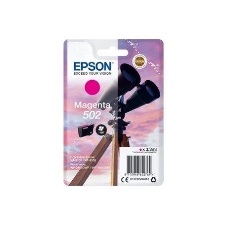 CARTUCCIA ORIGINALE C13T02V34010 BINOCOLO 502 MAGENTA SURECOLOR B6000 SCF6070