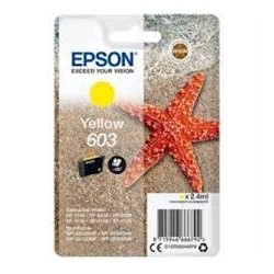 CARTUCCIA ORIGINALE EPSON 603 C13T03U44010 GIALLO Expression Home XP-2100 WF2810