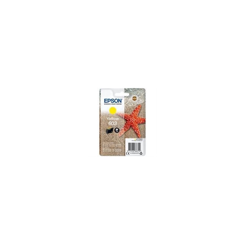 CARTUCCIA ORIGINALE EPSON 603 C13T03U44010 GIALLO Expression Home XP-2100 WF2810