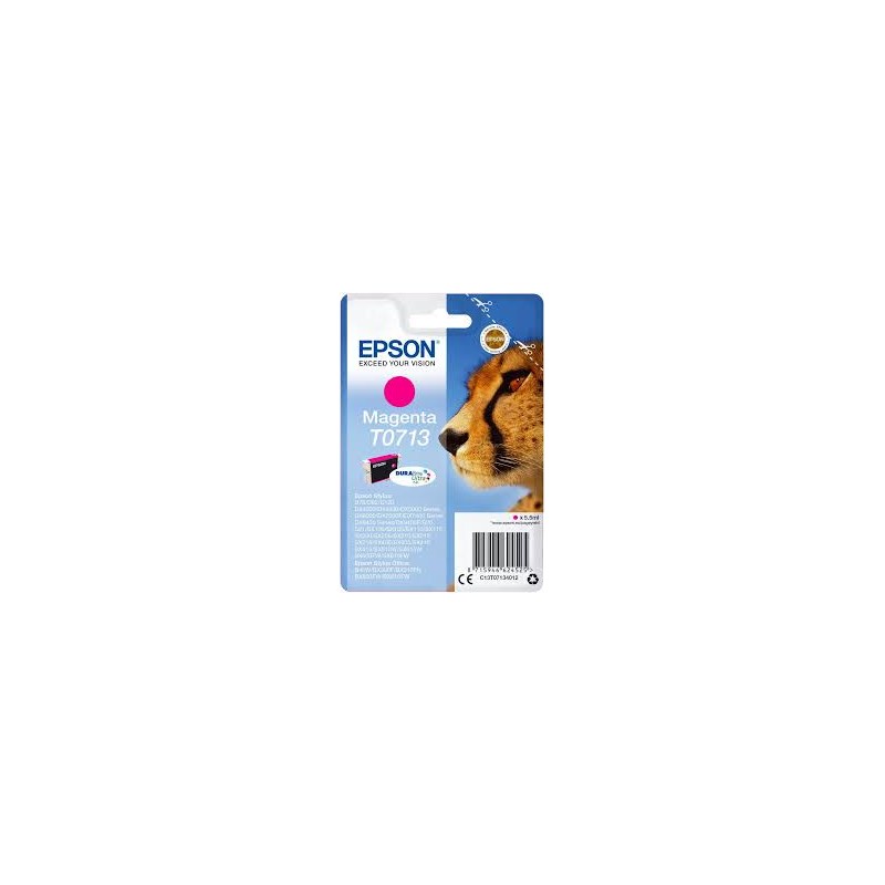 CARTUCCIA ORIGINALE EPSON STYLUS D78 DX4000 T0713 T0893 MAGENTA C13T07134012