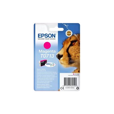 CARTUCCIA ORIGINALE EPSON STYLUS D78 DX4000 T0713 T0893 MAGENTA C13T07134012