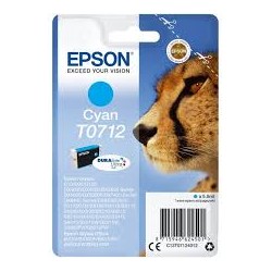 CARTUCCIA ORIGINALE EPSON STYLUS D78 DX4000 T0712 T0892 CIANO C13T07124012
