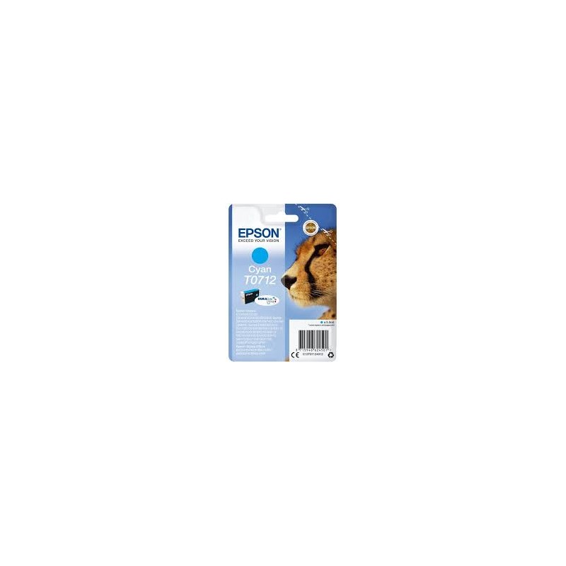 CARTUCCIA ORIGINALE EPSON STYLUS D78 DX4000 T0712 T0892 CIANO C13T07124012