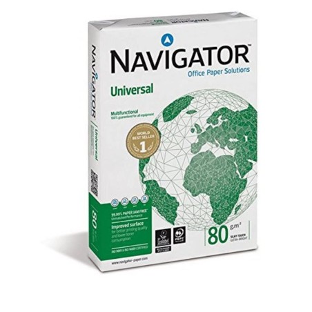 RISMA CARTA A3 UNIVERSAL NAVIGATOR BIANCO 80GR 500FOGLI FSC