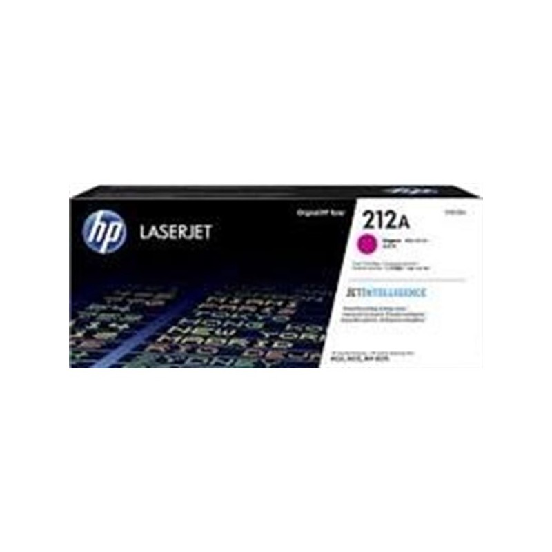 TONER ORIGINALE HP 212A W2123A MAGENTA COLOR LASERJET M554DN M555X